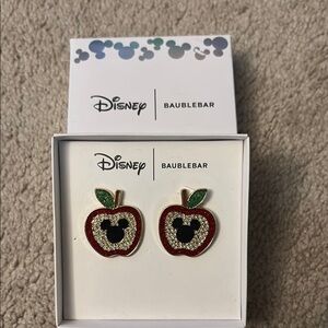 BaubleBar Red and Green Apple Earrings